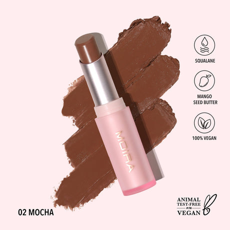 MOIRA - BALM TEXTURE + LIP SHINE- SIGNATURE LIPSTICK -