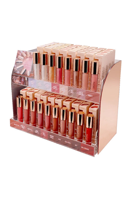 BEAUTY CREATIONS- ULTRA DAZZLE- LIP GLOSS- 108PCS +18 FREE TESTERS
