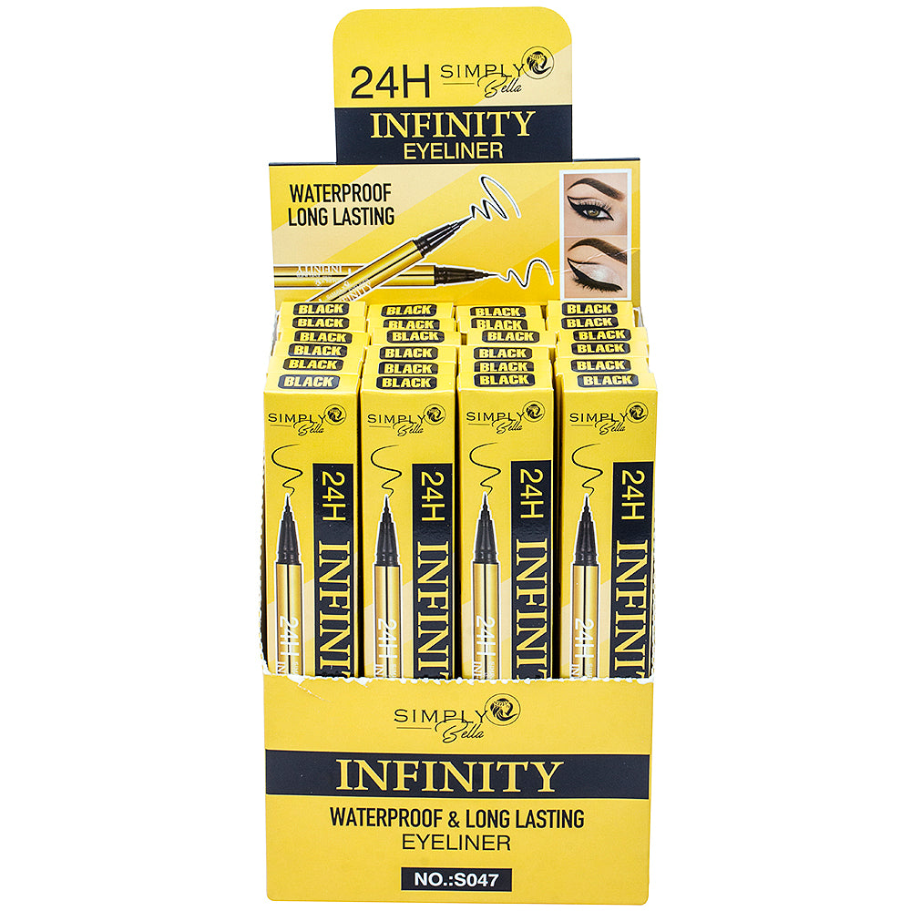 SIMPLY BELLA- INFINITY EYELINER - DISPLAY 24PCS