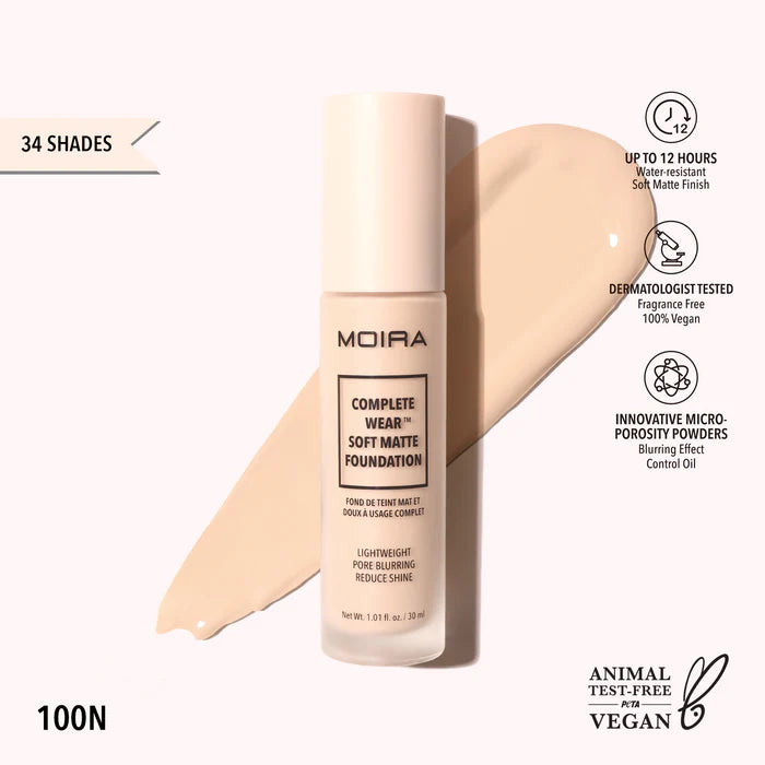MOIRA - COMPLETE WEAR™ SOFT MATTE FOUNDATION