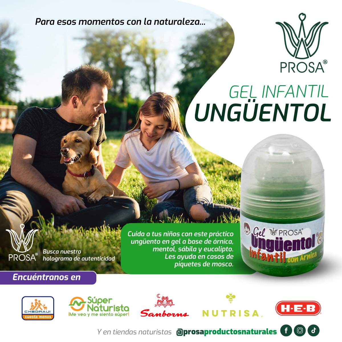 PROSA- GEL UNGUENTO INFANTIL- 1PC