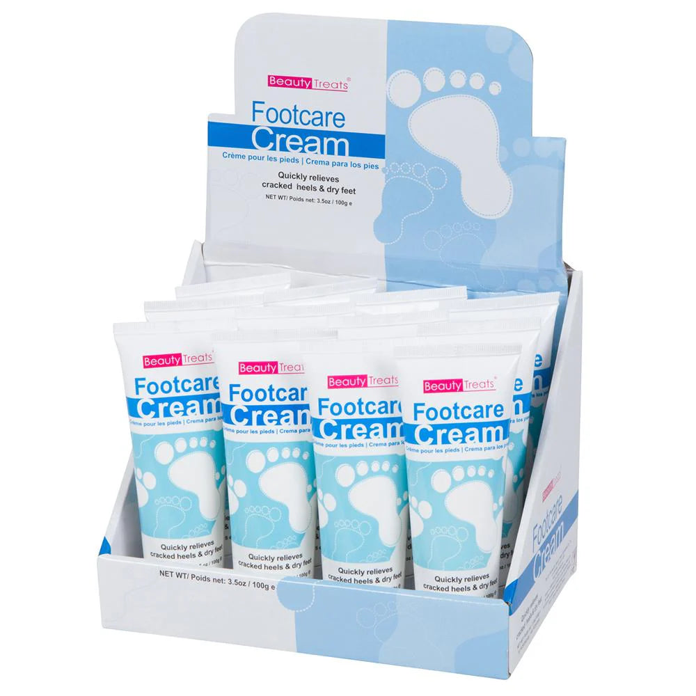 BEAUTY TREATS- FOOT CARE- CREAM- 12PCS