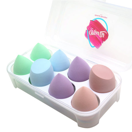 MISS LIL - ESPONJAS DE MAQUILLAJE * 8PC (1JUEGO)