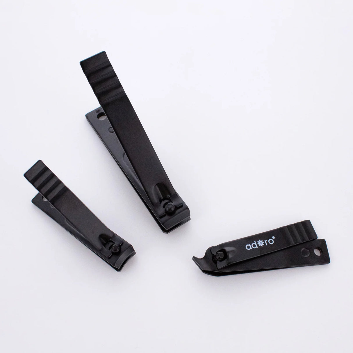 ADORO- 3PCS SET- NAIL & CUTICLE CLIPPER SET- 12PCS