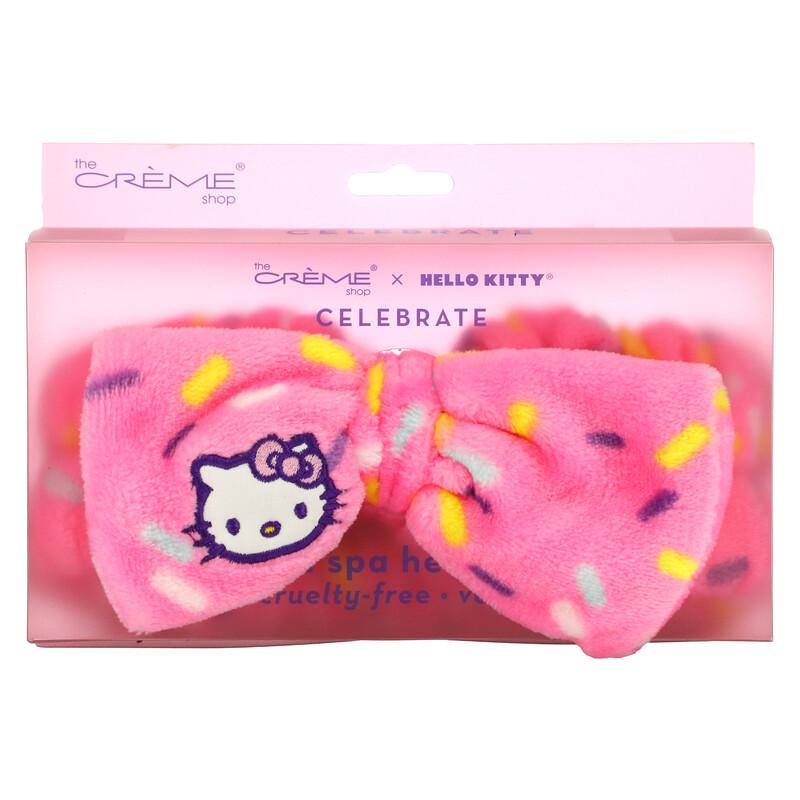 THE CREME SHOP X HELLO KITTY - CELEBRATE PLUSH SPA HEADBAND (1PC)
