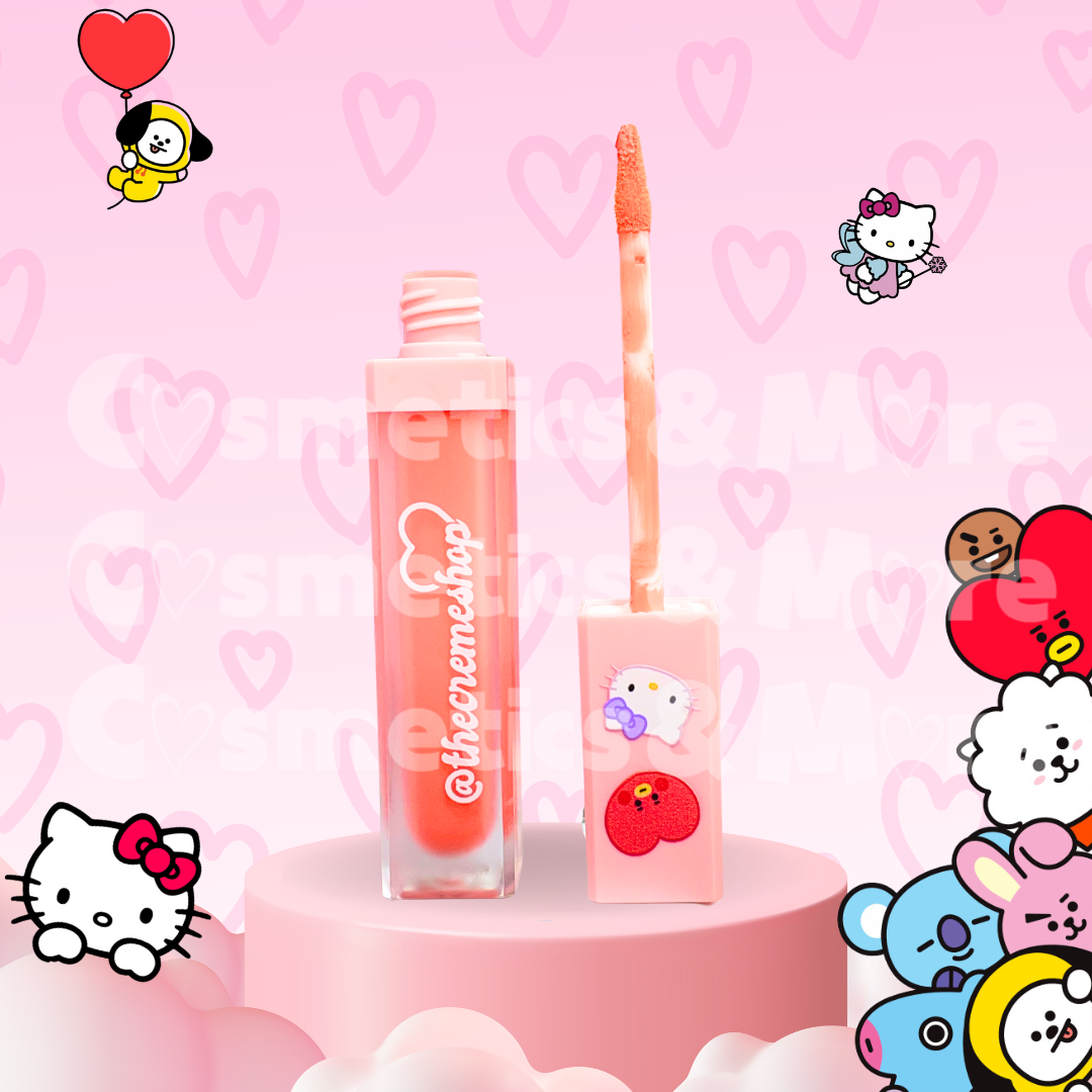 THE CREME SHOP- HELLO KITTY X BT21 -LIP GLOSS