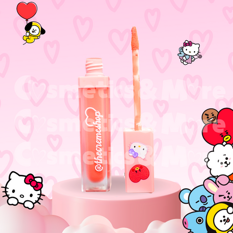 THE CREME SHOP- HELLO KITTY X BT21 -LIP GLOSS