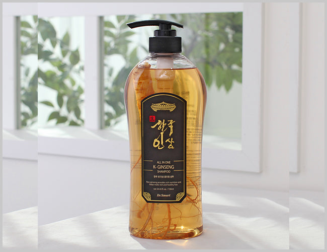 DR. SMART- ALL IN ONE- K GINSENG SHAMPOO- 1PC