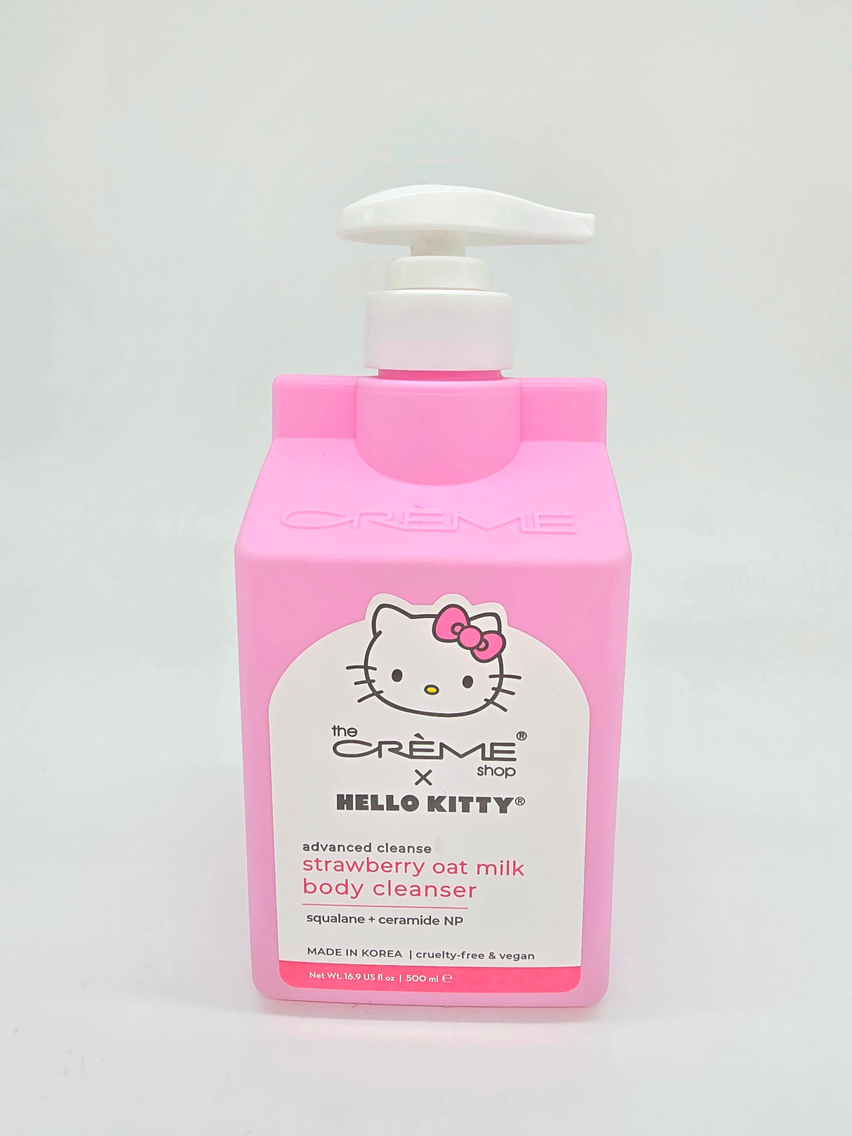 THE CREME SHOP- STRAWBERRY OAT MILK- BODY CLEANSER- 1PC