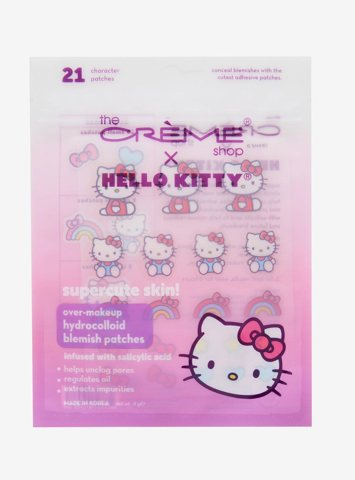 THE CREME SHOP X HELLO KITTY - PIEL SUPERLINDA - 6 PIEZAS