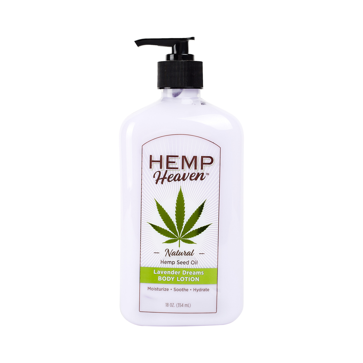 HEMP HEAVEN - BODY LOTION 18 OZ