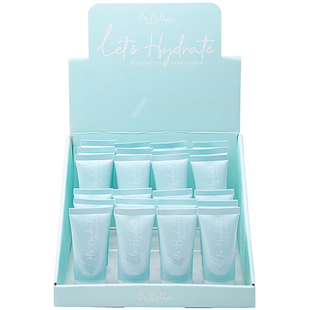 BE BELLA- LET'S HYDRATE- HYDRATING FACE PRIMER- 24PCS