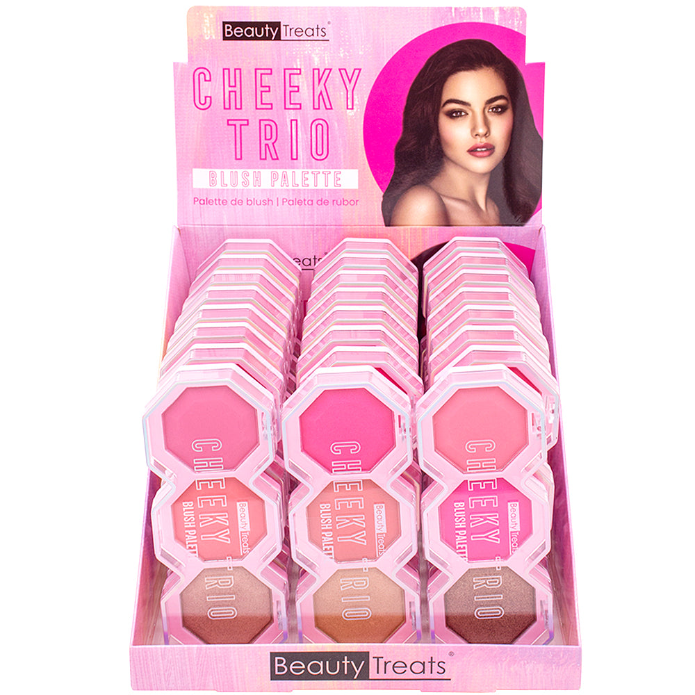 BEAUTY TREATS - BLUSH PALETTE DISPLAY 24PC