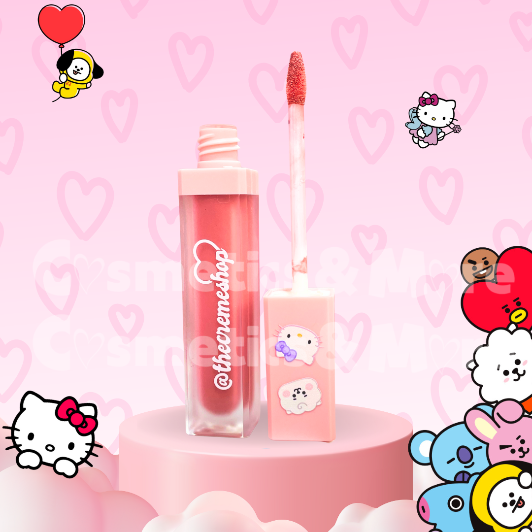 THE CREME SHOP- HELLO KITTY X BT21 -LIP GLOSS