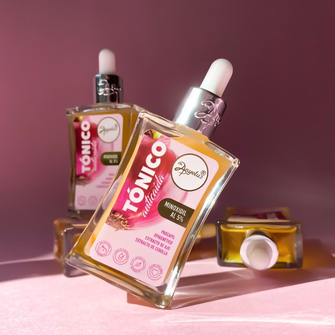 ANYELUZ - ANTI-HAIR LOSS AND ANTI-DANDRUFF TONIC WITH MINOXIDIL 5%. (1PC)