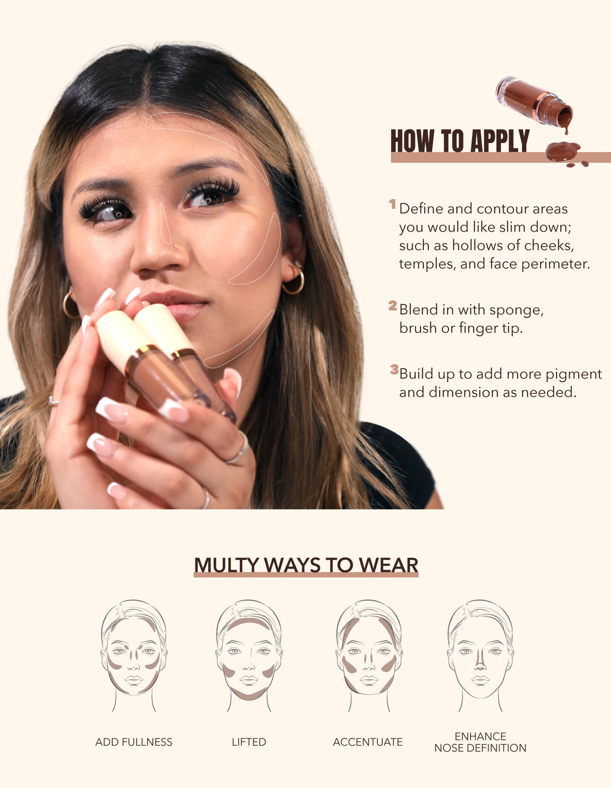 MOIRA - FACE SCULP LIQUID CONTOUR