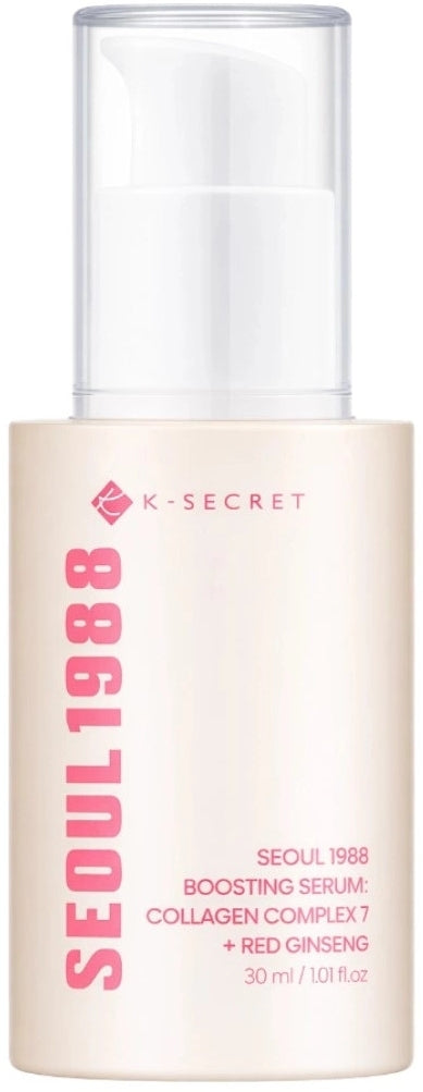K-SECRET - SEOUL 1988 BOOSTER SERUM COLLAGEN COMPLEX 7 + RED GINSENG - (1PC)