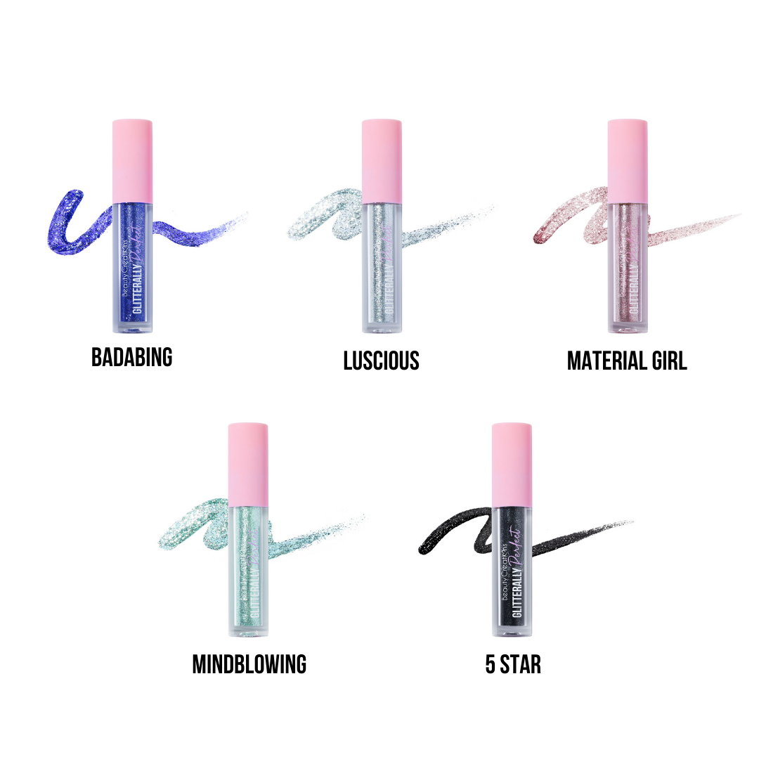 BEAUTY CREATIONS - PACKS PAILLETTES PARFAITS - ENSEMBLE DE LINER À PAILLETTES