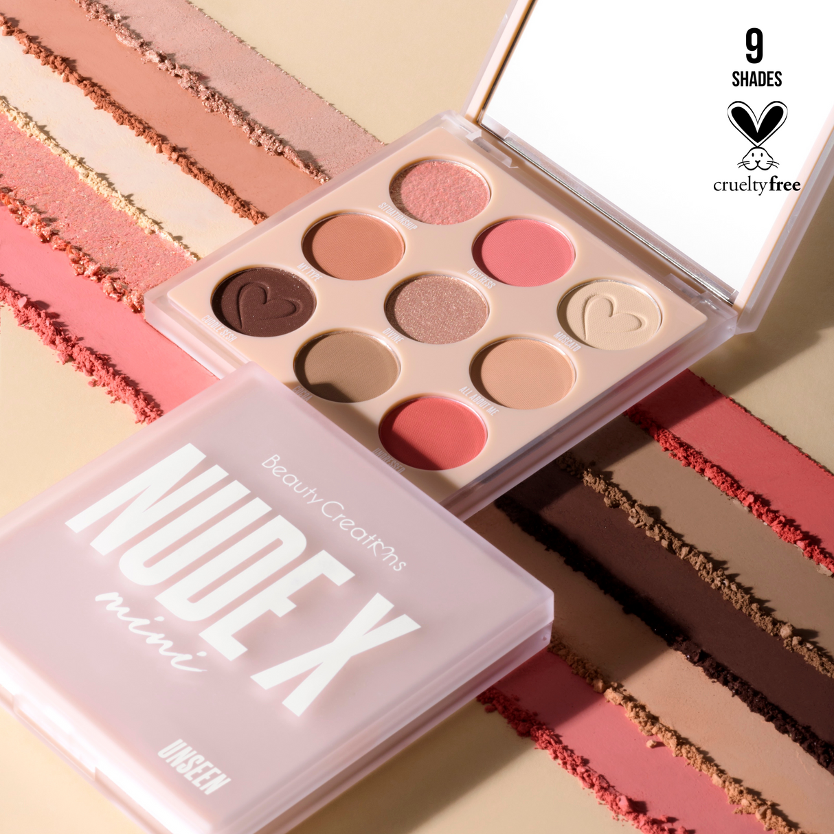 BEAUTY CREATIONS- NUDE X EYESHADOW PALETTE