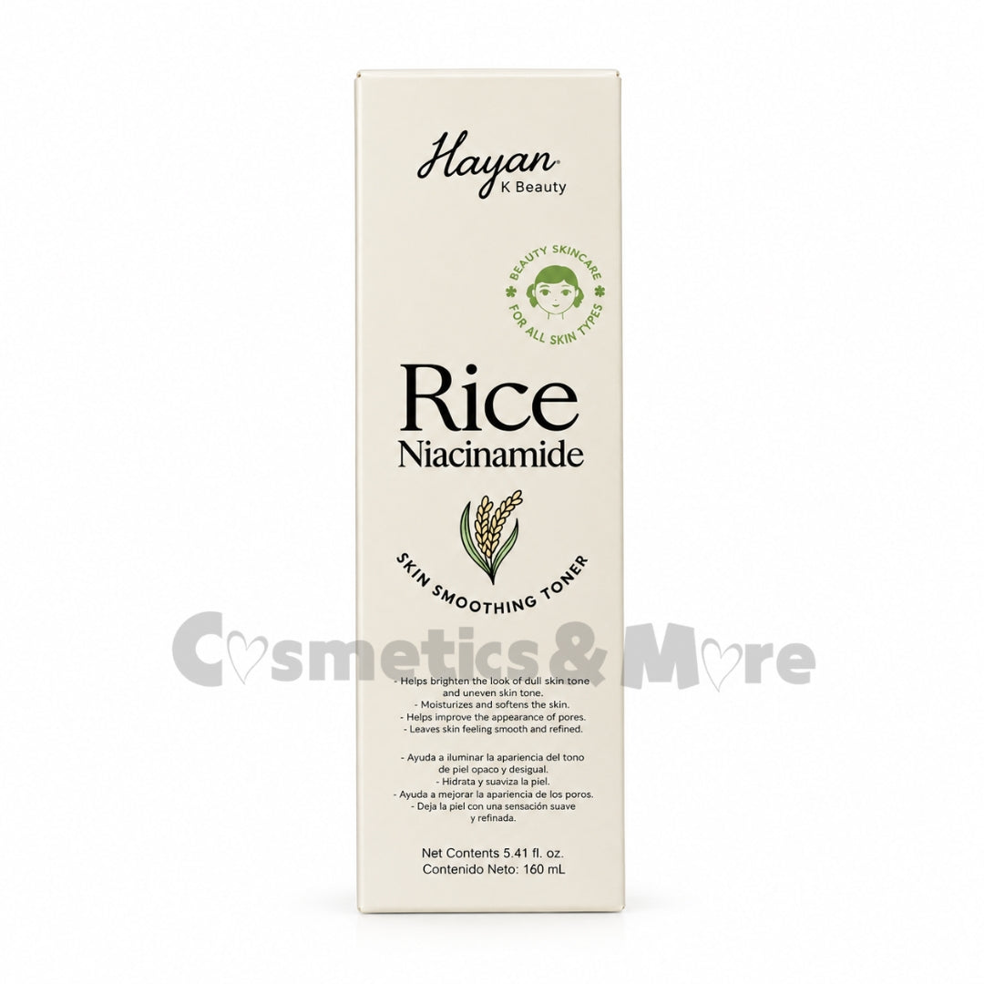 HAYAN K BEAUTY - RICE NIACINAMIDE SKIN SMOOTHING TONER - (1PC)
