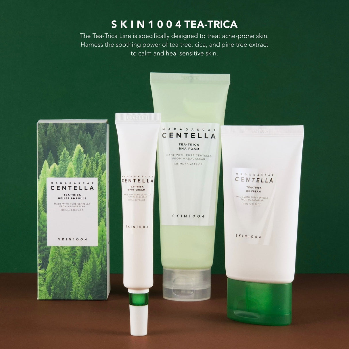 CENTELLA- SKIN 1004- TEA-TRICA-