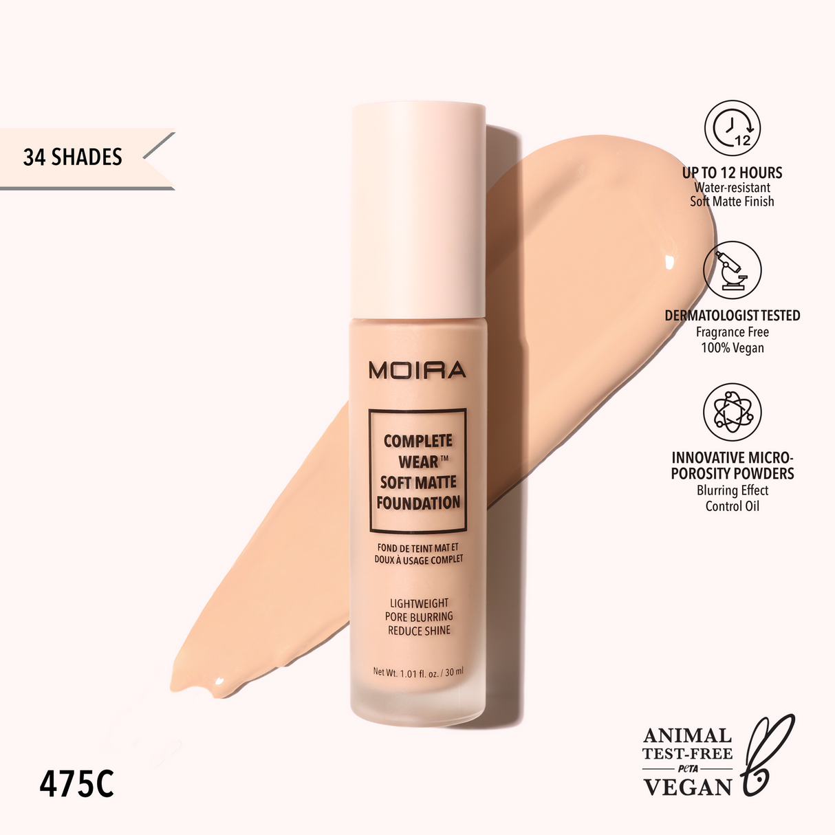 MOIRA - COMPLETE WEAR™ SOFT MATTE FOUNDATION