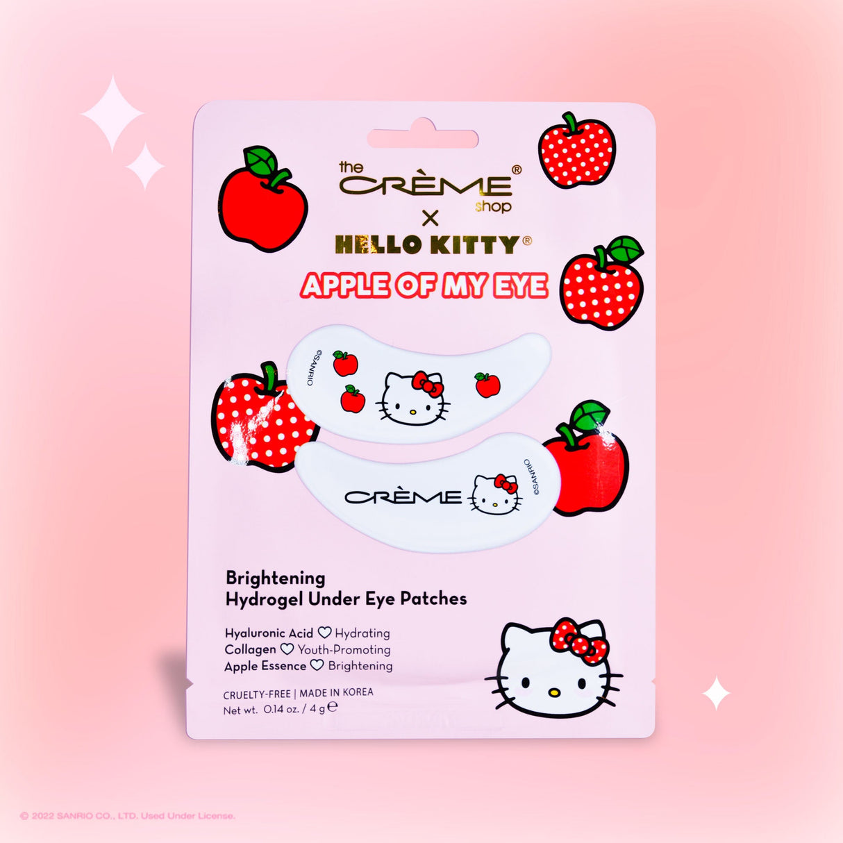 THE CREME SHOP X HELLO KITTY - MANZANA DE MI VIDA (PAQUETE DE 6 PIEZAS)