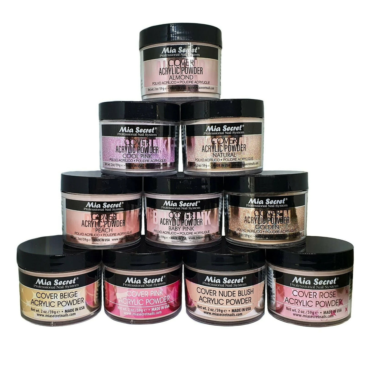 MIA SECRET - ACRYLIC POWDER 2 OZ