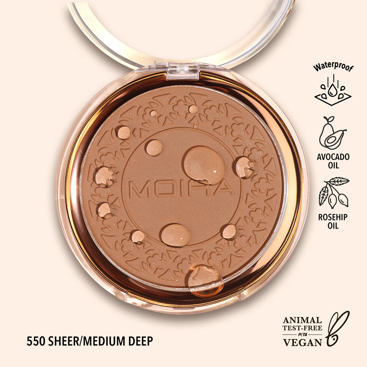 MOIRA - SOFT FOCUS WATERPROOF SETTING POWDER (NEW SHADES)