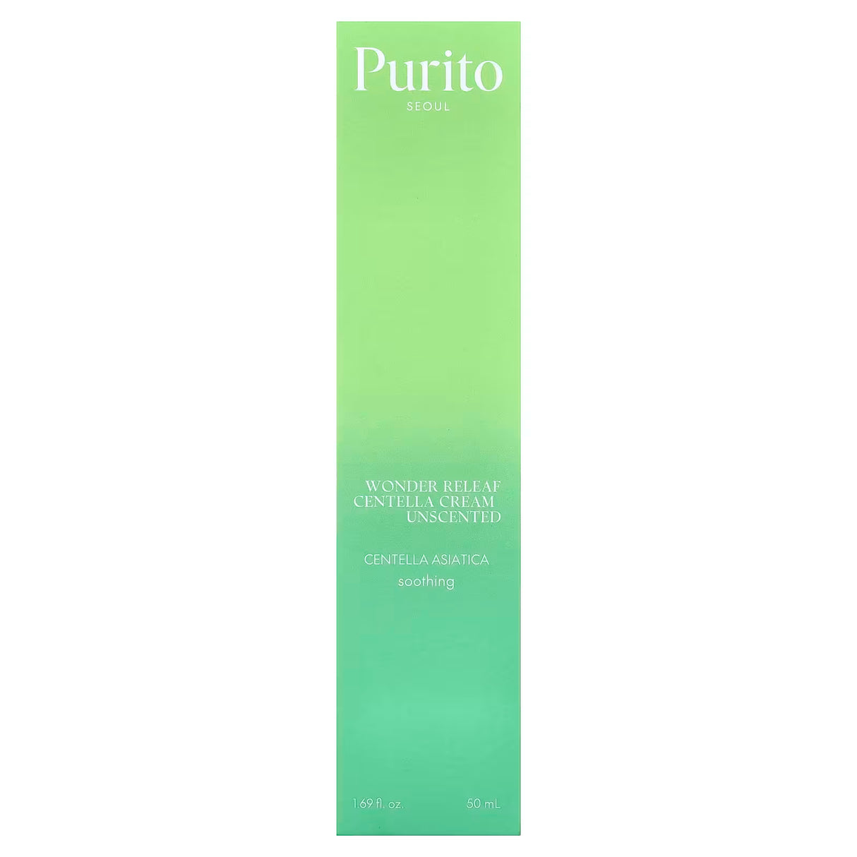 PURITO SEOUL - WONDER RELEAF CENTELLA CREAM UNSCENTED - (1PC)