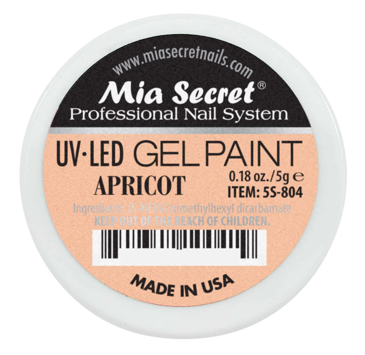 MIA SECRET- UV-LED GEL PAINT- 1PC