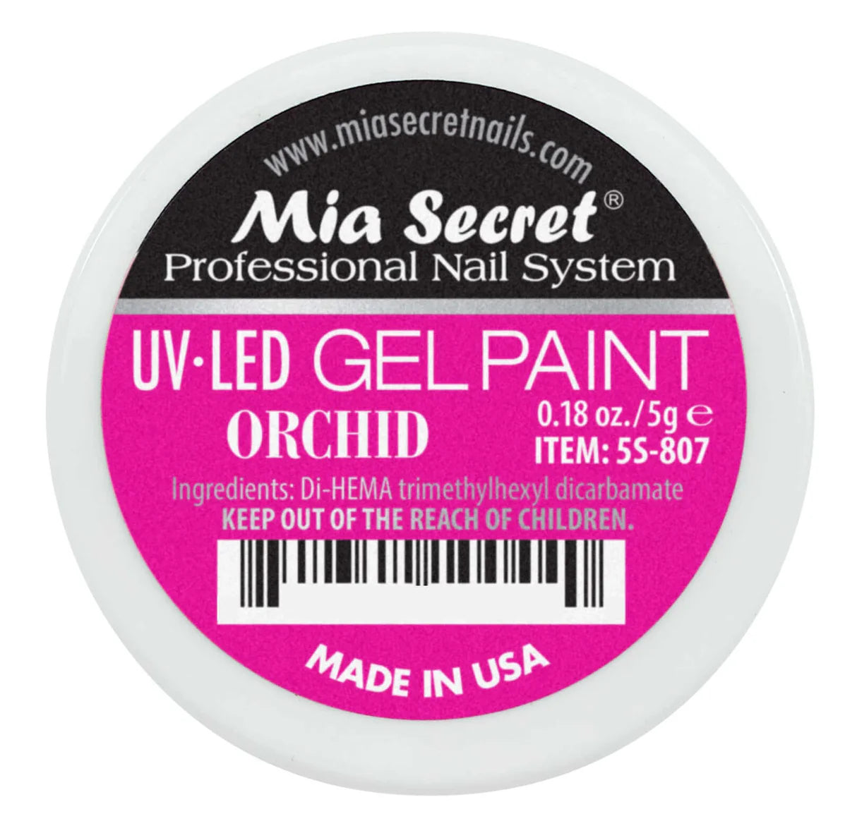 MIA SECRET- UV-LED GEL PAINT- 1PC