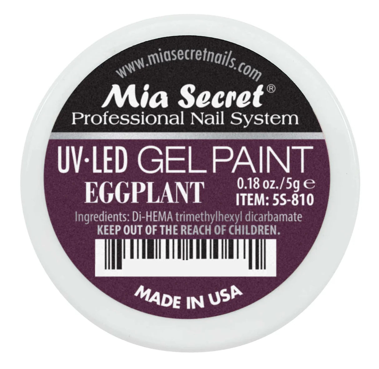 MIA SECRET- UV-LED GEL PAINT- 1PC