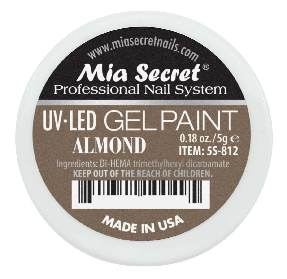 MIA SECRET- UV-LED GEL PAINT- 1PC