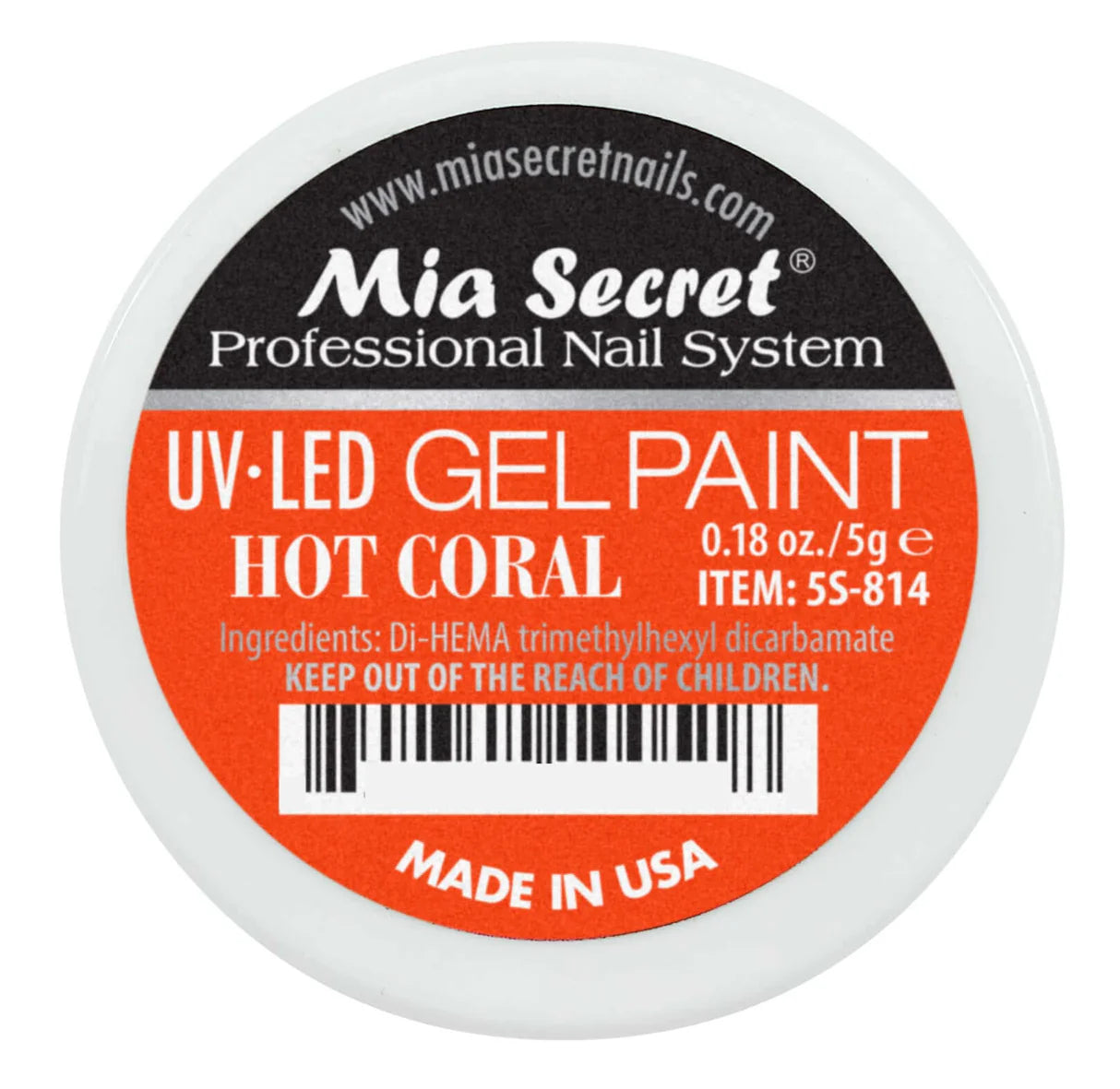MIA SECRET- UV-LED GEL PAINT- 1PC