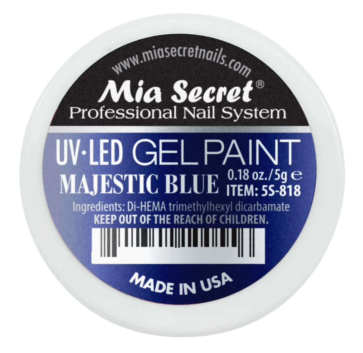 MIA SECRET- UV-LED GEL PAINT- 1PC