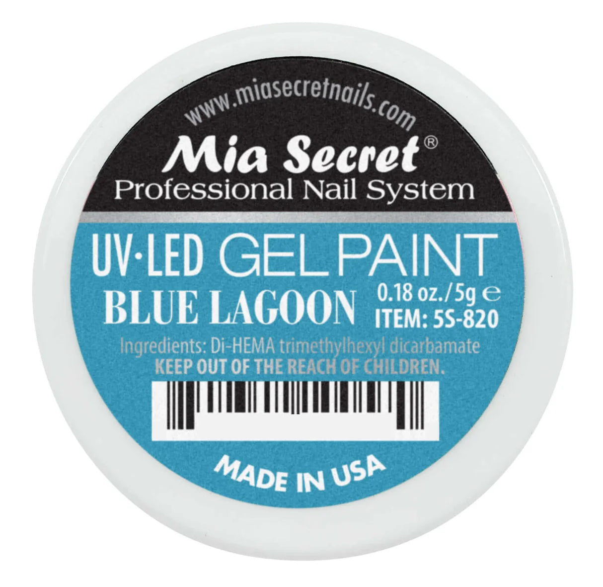 MIA SECRET- UV-LED GEL PAINT- 1PC
