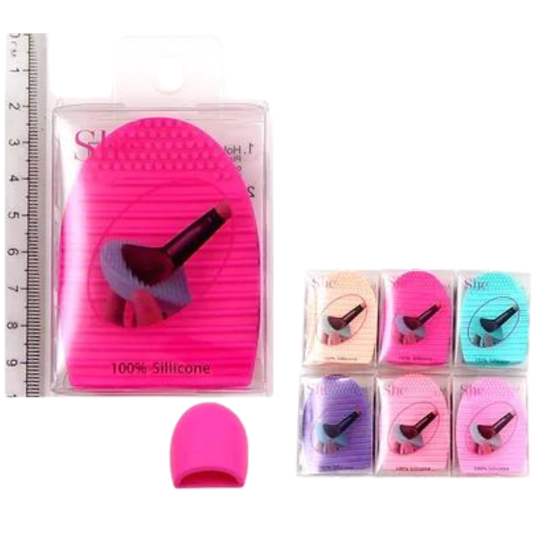 SHE MAKEUP- NETTOYANT POUR BROSSES EN SILICONE- (12PCS)