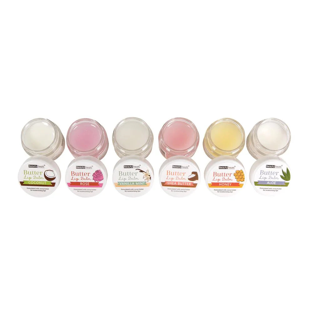 BEAUTY TREATS- BUTTER LIP BALM- 24PCS