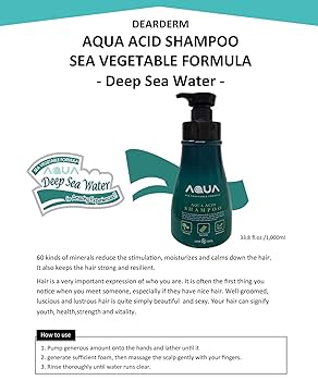 HYSSOP- AQUA ACID- SHAMPOO- 1PC