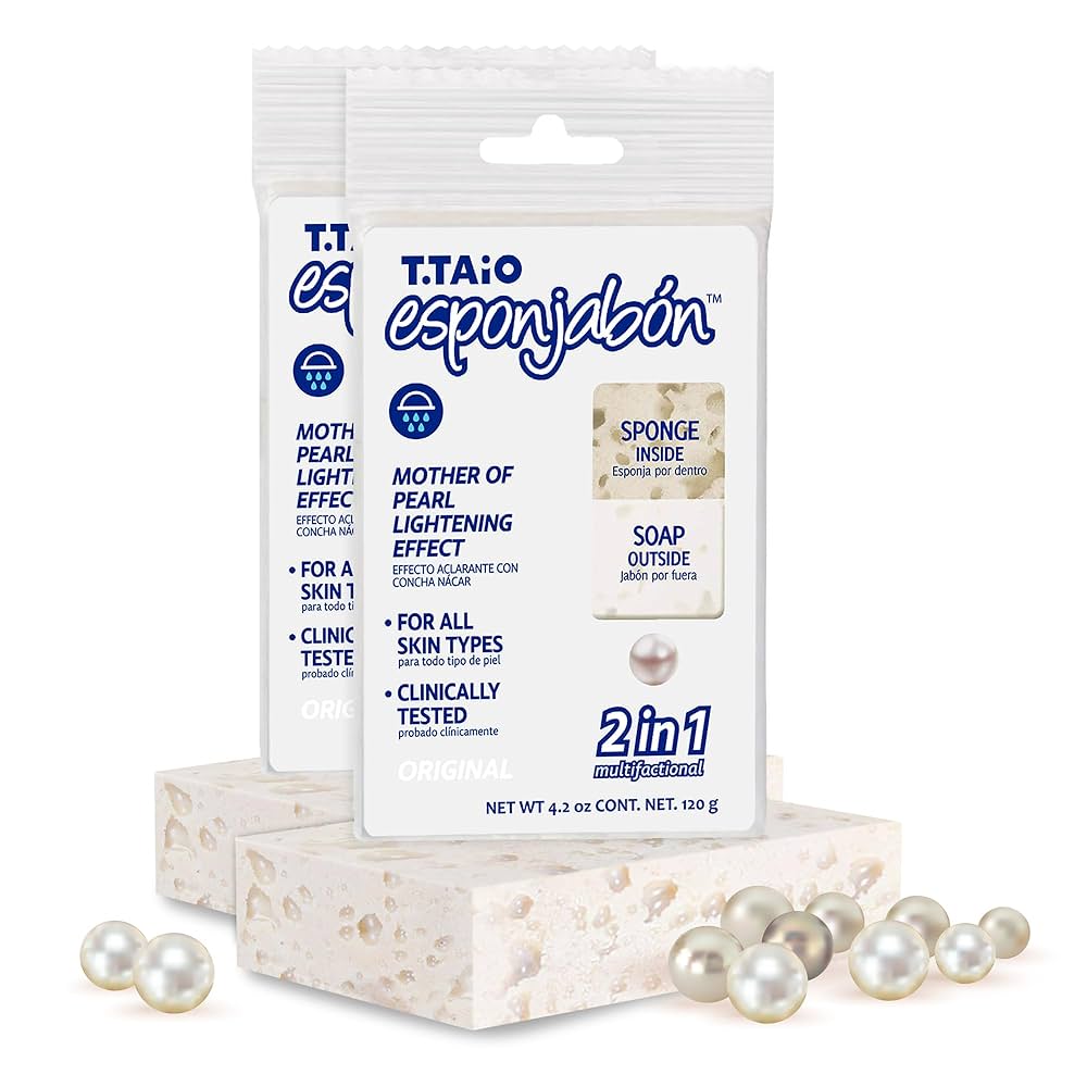 T.TAIO - ESPONJABON CONCHA NACAR, LIGHTENING EFFECT