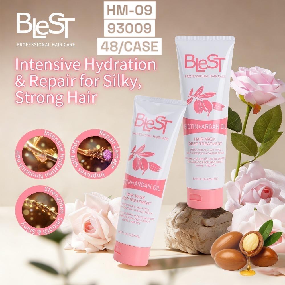 BLEST- BIOTIN + ARGAN - HAIR MASK DEEP TREATMENT (1PC)