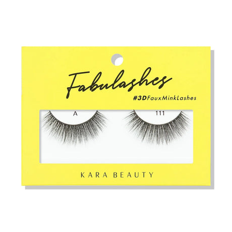 KARA BEAUTY- FABULASHES- FAUX MINK LASHES- 6PCS