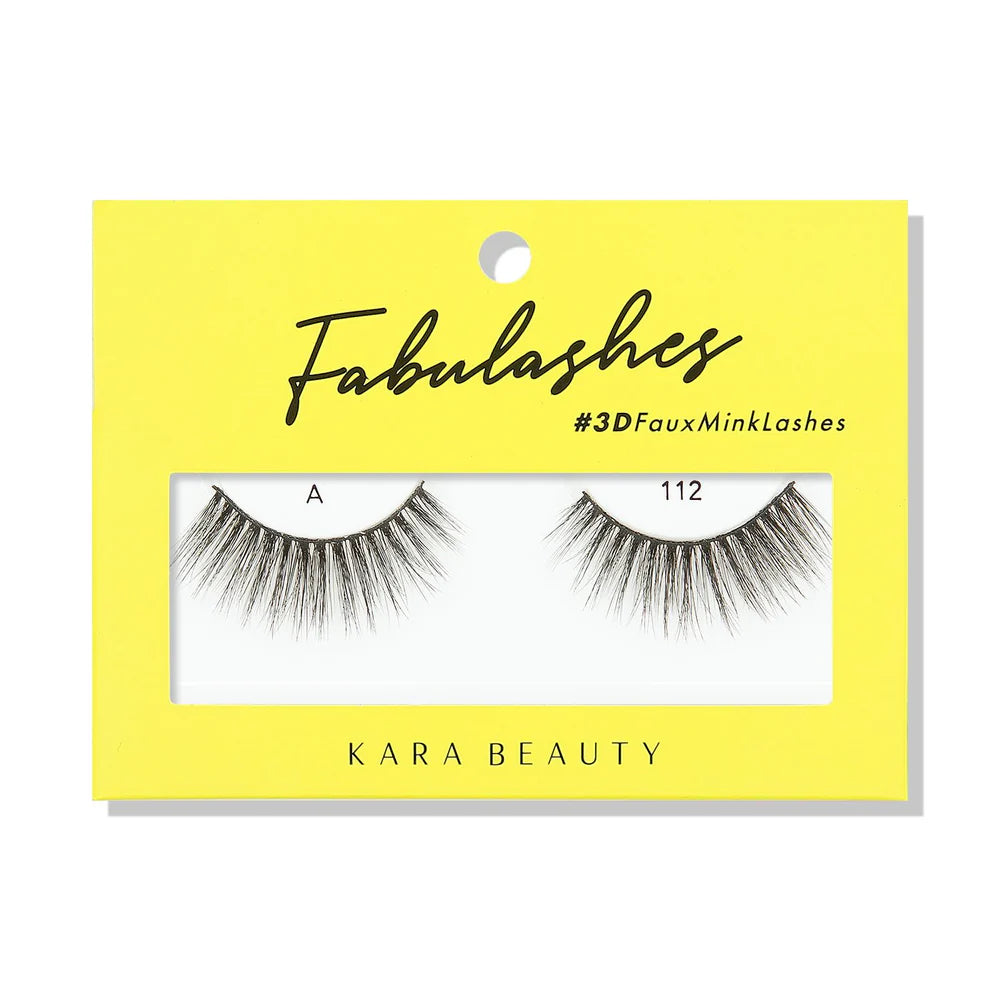 KARA BEAUTY- FABULASHES- FAUX MINK LASHES- 6PCS