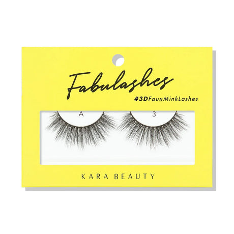 KARA BEAUTY- FABULASHES- FAUX MINK LASHES- 6PCS