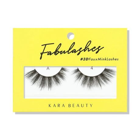 KARA BEAUTY- FABULASHES- FAUX MINK LASHES- 6PCS