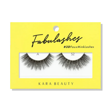 KARA BEAUTY- FABULASHES- FAUX MINK LASHES- 6PCS