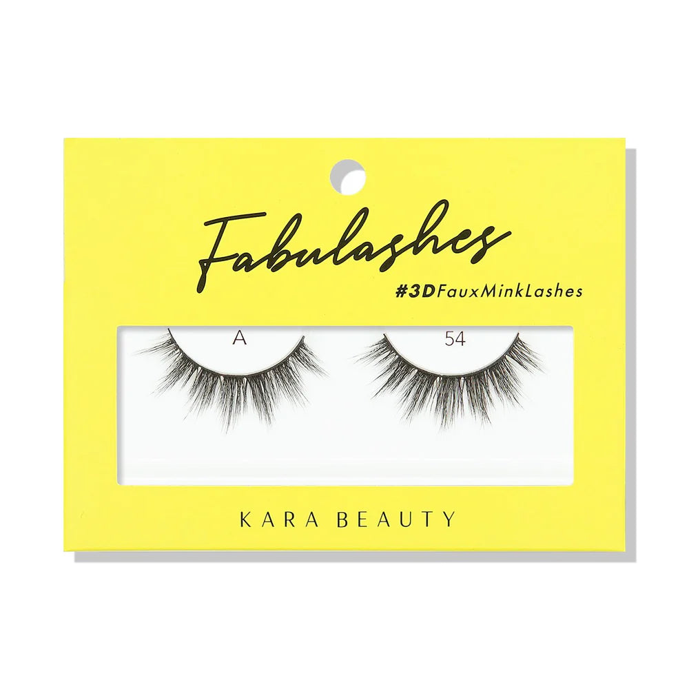 KARA BEAUTY- FABULASHES- FAUX MINK LASHES- 6PCS