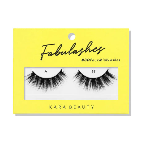 KARA BEAUTY- FABULASHES- FAUX MINK LASHES- 6PCS