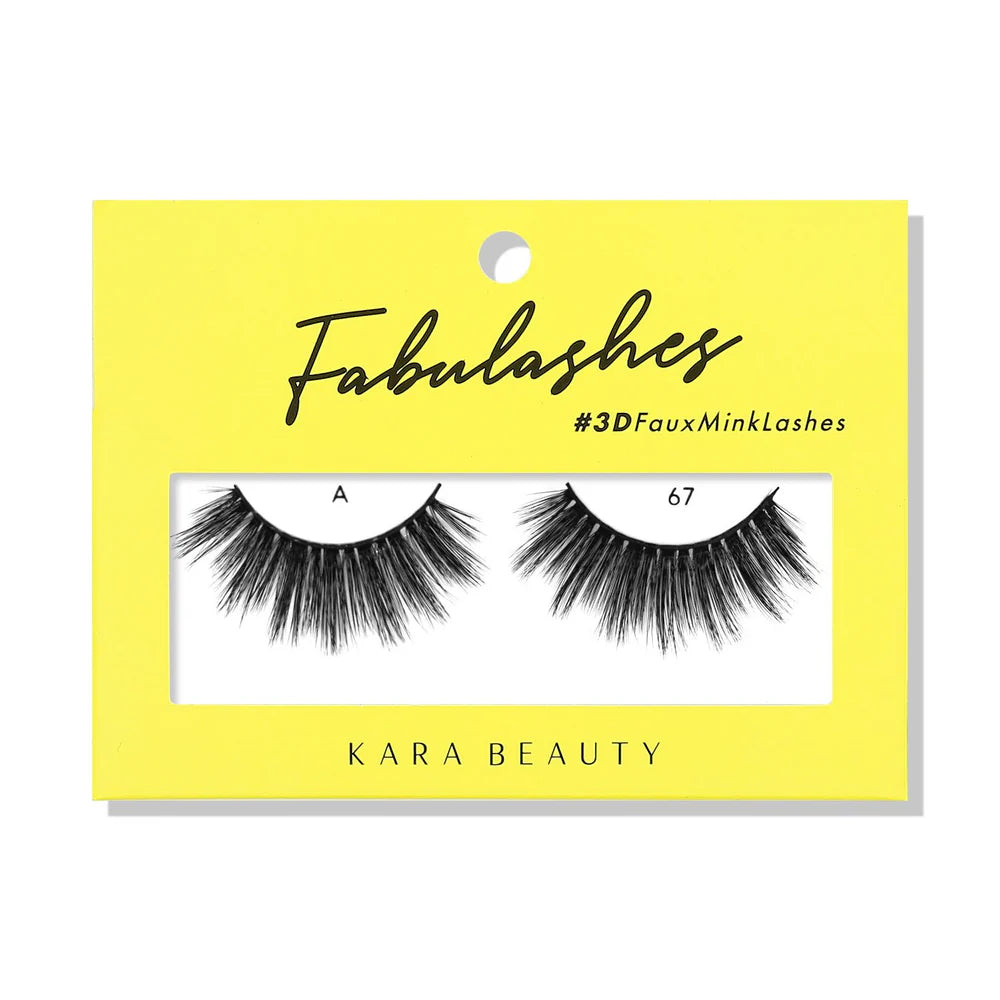 KARA BEAUTY- FABULASHES- FAUX MINK LASHES- 6PCS